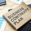 BCP Business continuity plan is on the table.