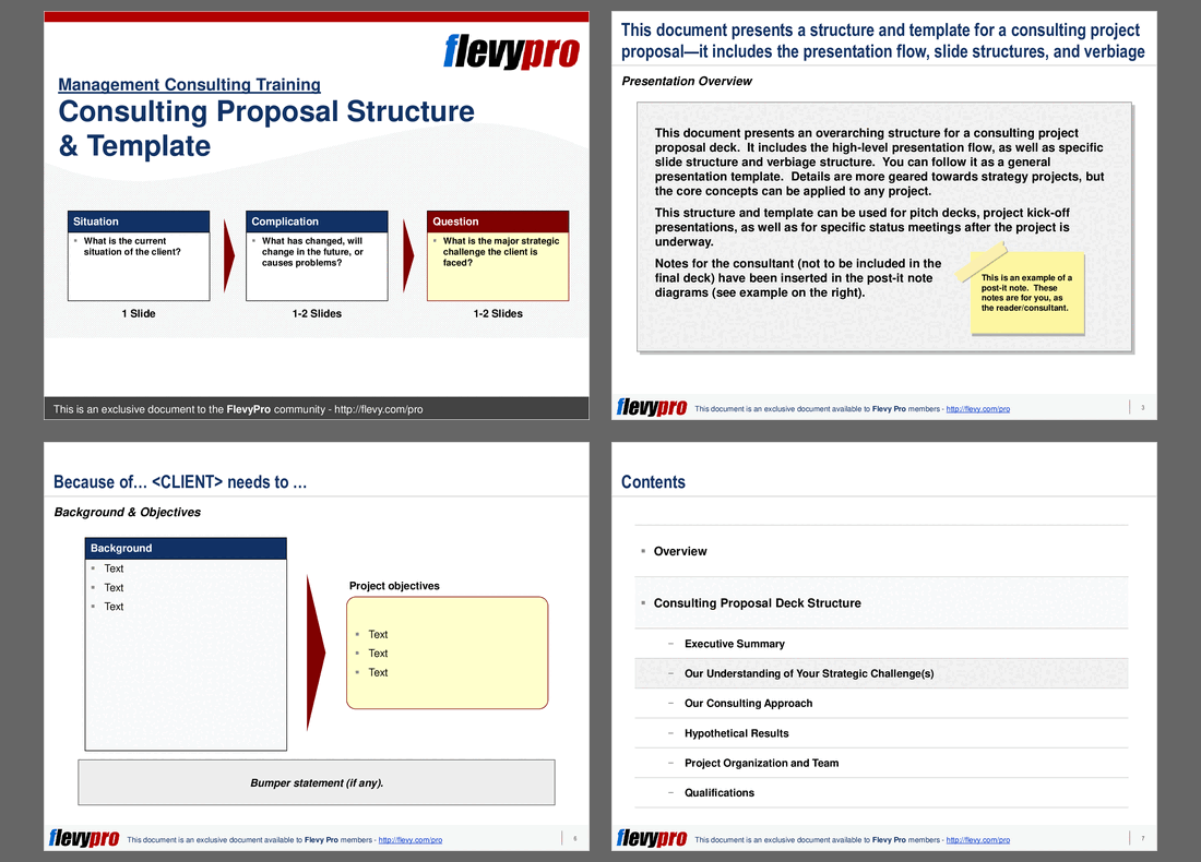 This is a partial preview of Consulting Proposal Structure & Template. Full document is 23 slides. 