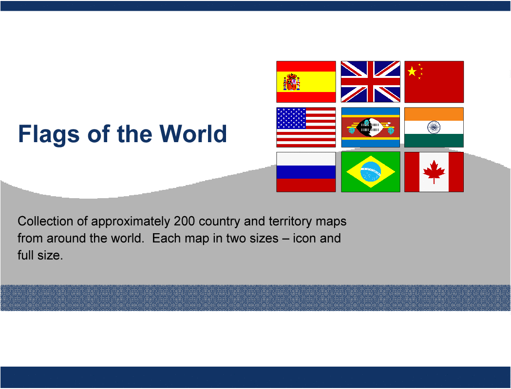 This is a partial preview of Country Flags PowerPoint Templates. Full document is 208 slides. 
