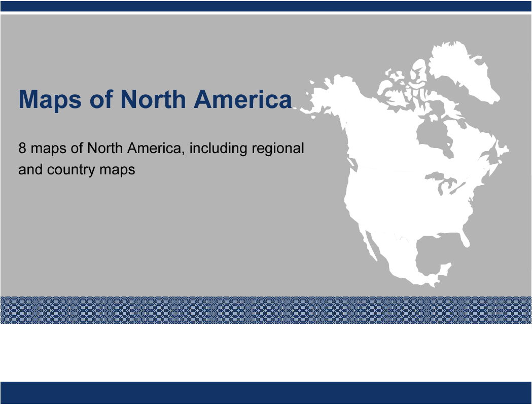 This is a partial preview of PowerPoint Maps of North America. Full document is 9 slides. 