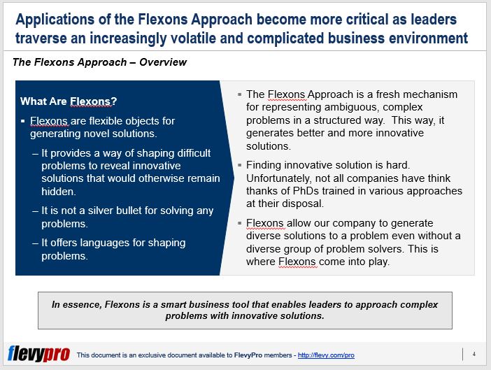 slide 1 of flexons first slide