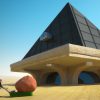 DALL·E 2022-10-18 16.08.35 - 8k photo of Sisyphus pushing a boulder up a corporate office in the shape of a pyramid, 8k ultra realistic, 4k, hyper realistic, extreme details, unre