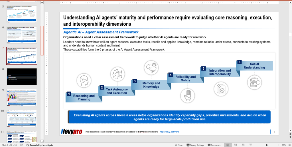 Agentic AI Assessment Framework