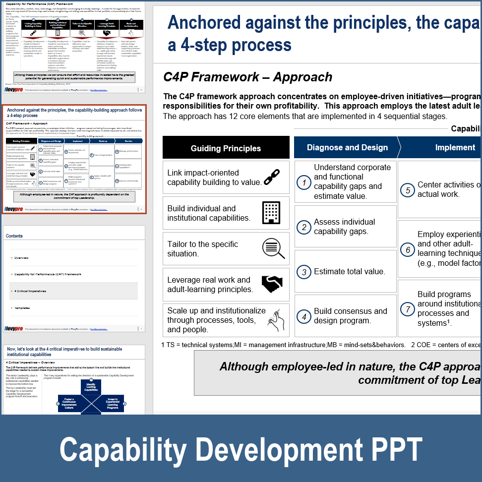 PPT: Capability Development (21-slide PPT PowerPoint presentation ...