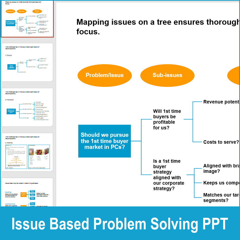 PPT: Issue Based Problem Solving (27-slide PPT PowerPoint presentation ...