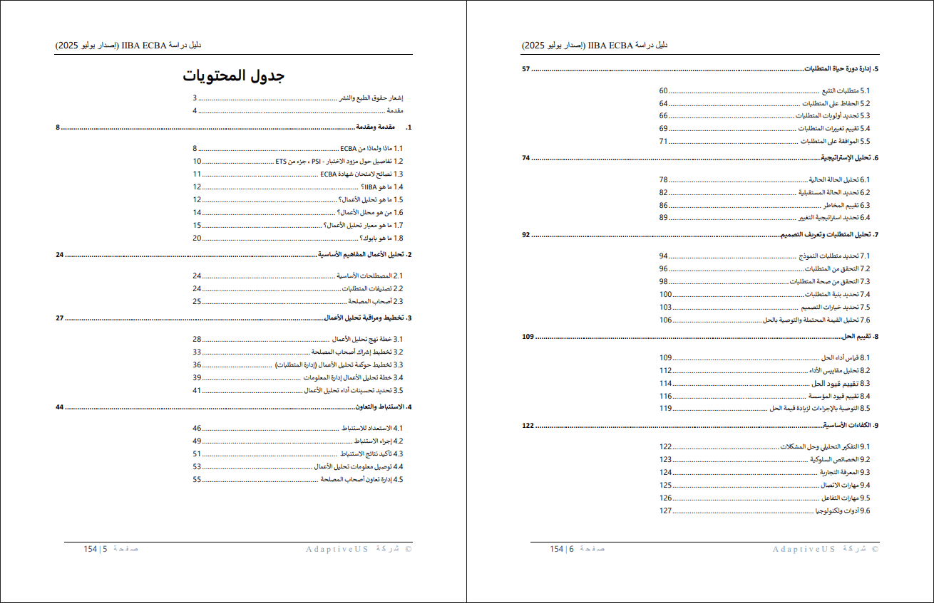 ECBA Study Guide (Arabic) (0-page PDF document) Preview Image