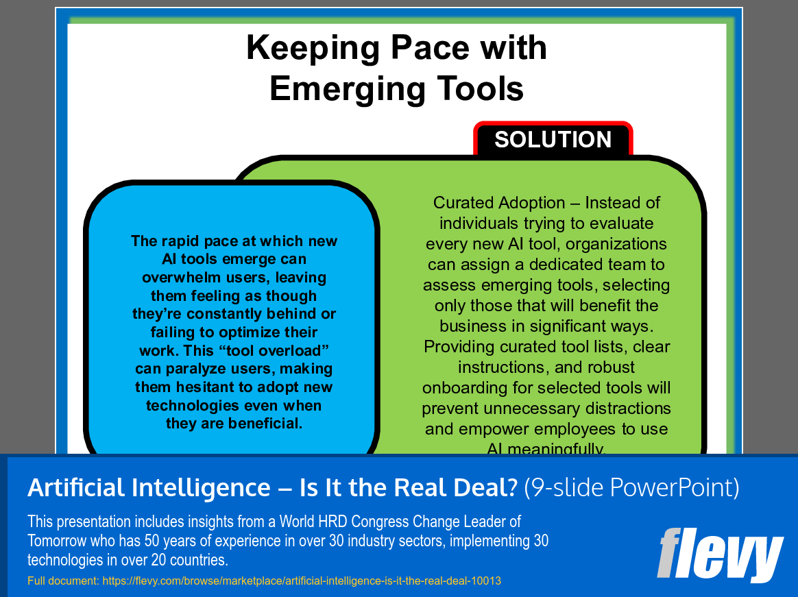 Artificial Intelligence – Is It the Real Deal? (9-slide PPT PowerPoint presentation slide deck (PPT)) Preview Image