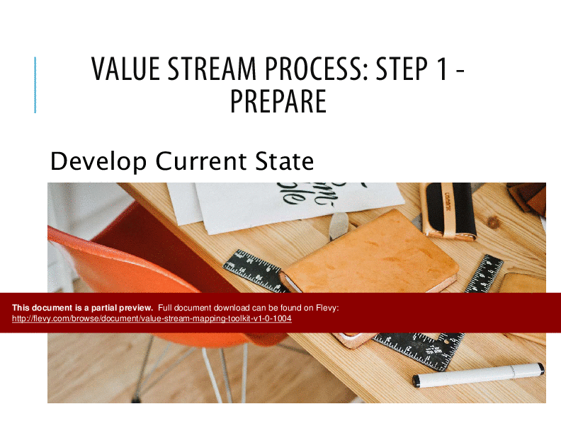 Value Stream Mapping Toolkit (45-slide PPT PowerPoint presentation (PPTX)) Preview Image