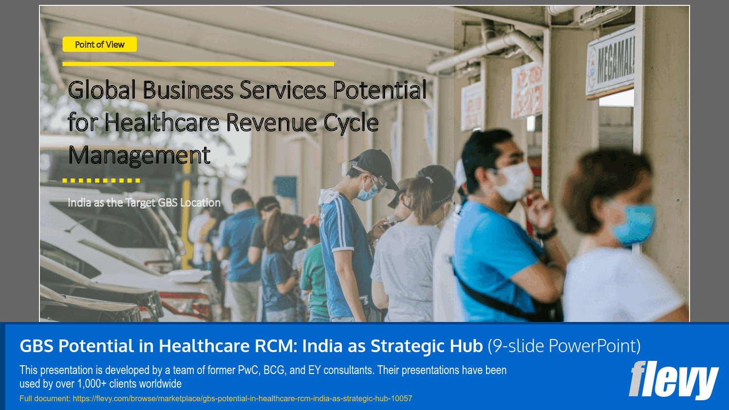 GBS Potential in Healthcare RCM: India as Strategic Hub (9-slide PPT PowerPoint presentation slide deck (PPTX)) Preview Image