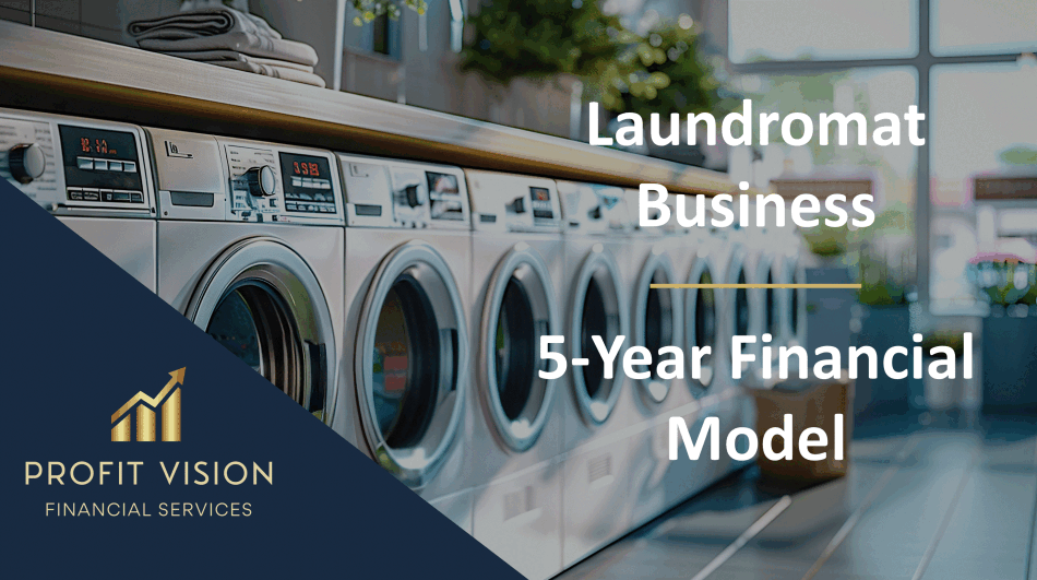 Laundromat Business – 5 Year Financial Model (Excel template (XLSX)) Preview Image