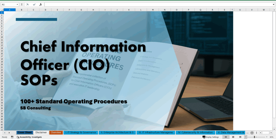 100+ Chief Information Officer (CIO) SOPs (Excel template (XLSX)) Preview Image