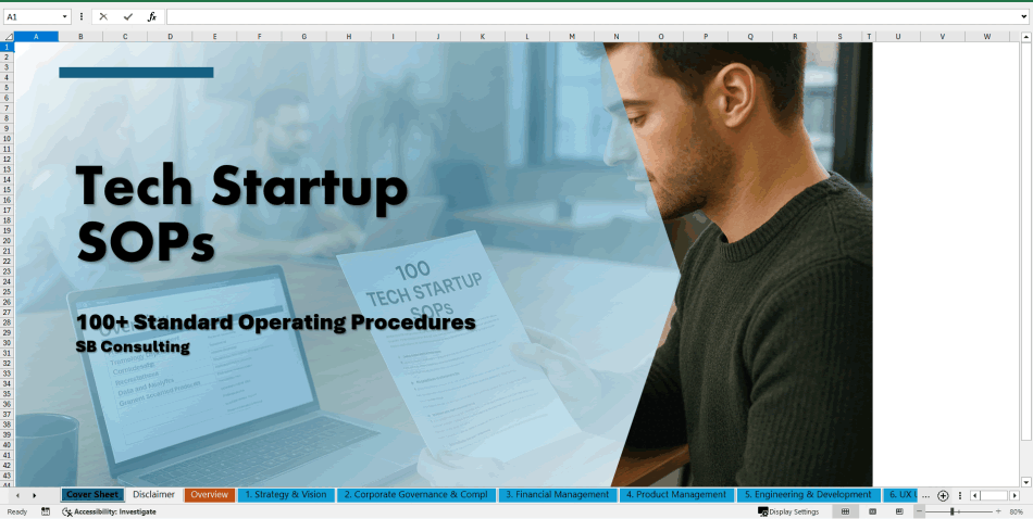 100+ Tech Startup SOPs (Excel template (XLSX)) Preview Image