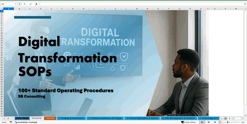 100+ Digital Transformation SOPs (Excel template (XLSX)) Preview Image
