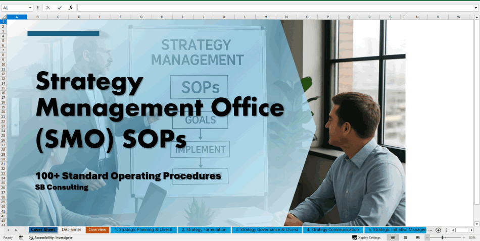 100+ Strategy Management Office (SMO) SOPs (Excel template (XLSX)) Preview Image