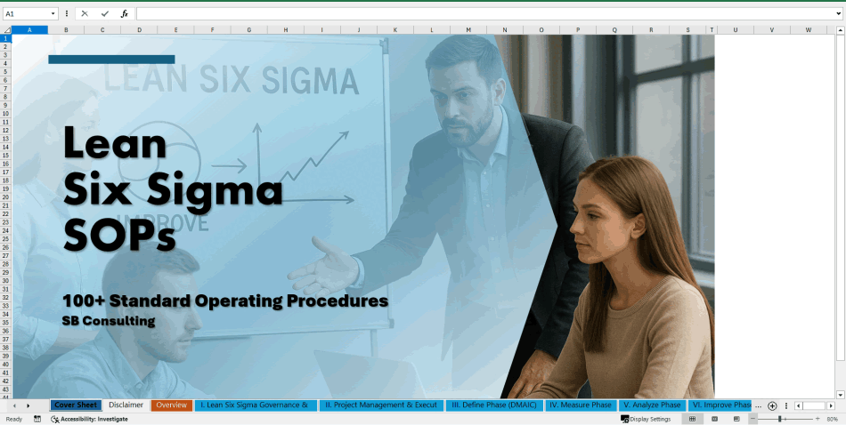 100+ Lean Six Sigma SOPs (Excel template (XLSX)) Preview Image