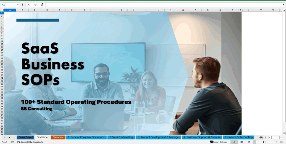100+ SaaS Business SOPs (Excel template (XLSX)) Preview Image