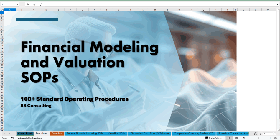 100+ Financial Modeling & Valuation SOPs (Excel template (XLSX)) Preview Image