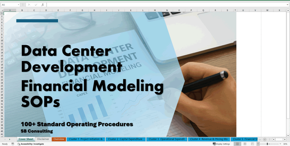 100+ Data Center Development Financial Modeling SOPs (Excel template (XLSX)) Preview Image