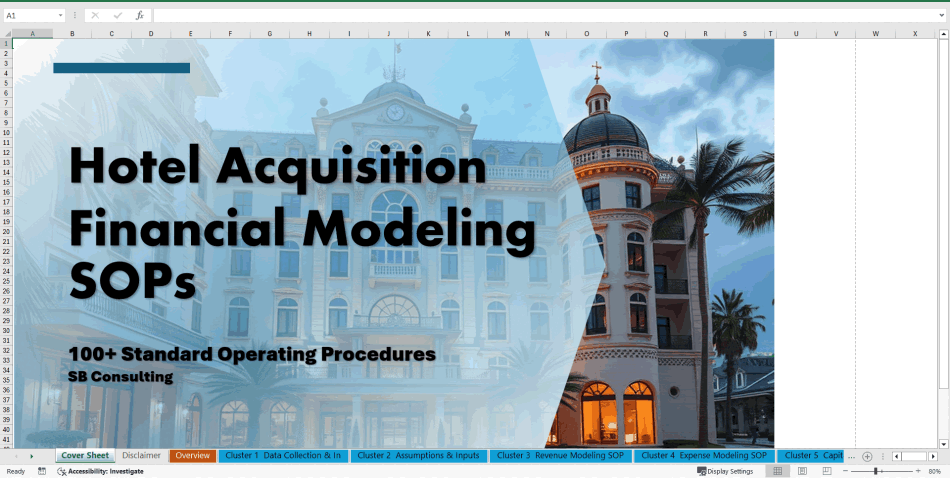 100+ Hotel Acquisition Financial Modeling SOPs (Excel template (XLSX)) Preview Image