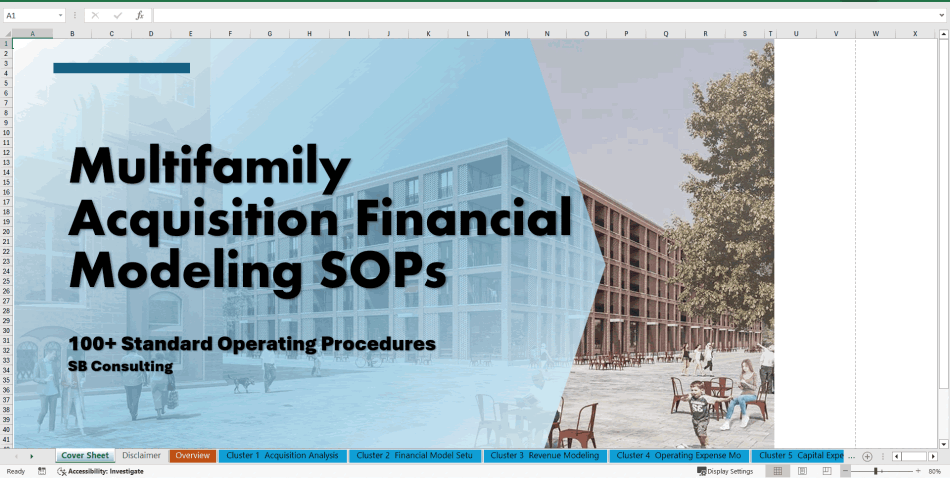 100+ Multifamily Acquisition Financial Modeling SOPs (Excel template (XLSX)) Preview Image