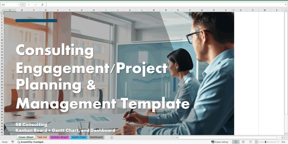Consulting Engagement/Project Planning & Management Toolkit (Excel template (XLSX)) Preview Image