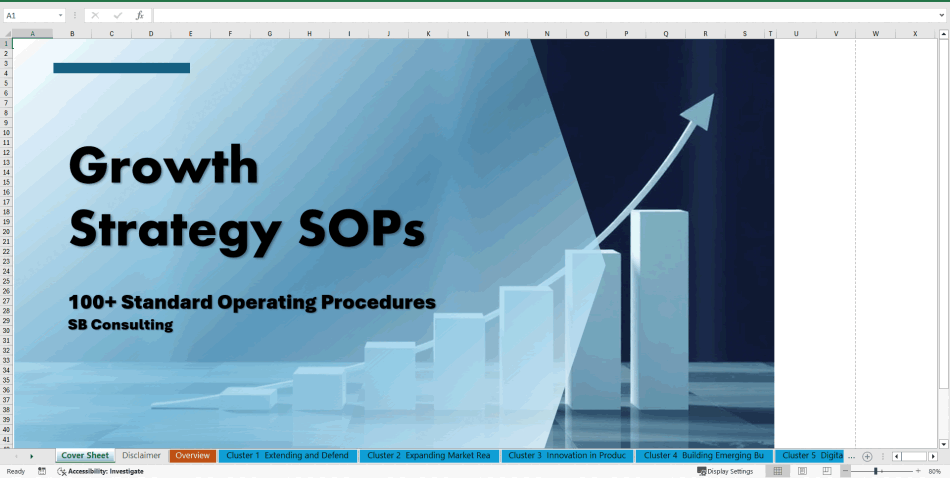 100+ Growth Strategy SOPs (Excel template (XLSX)) Preview Image