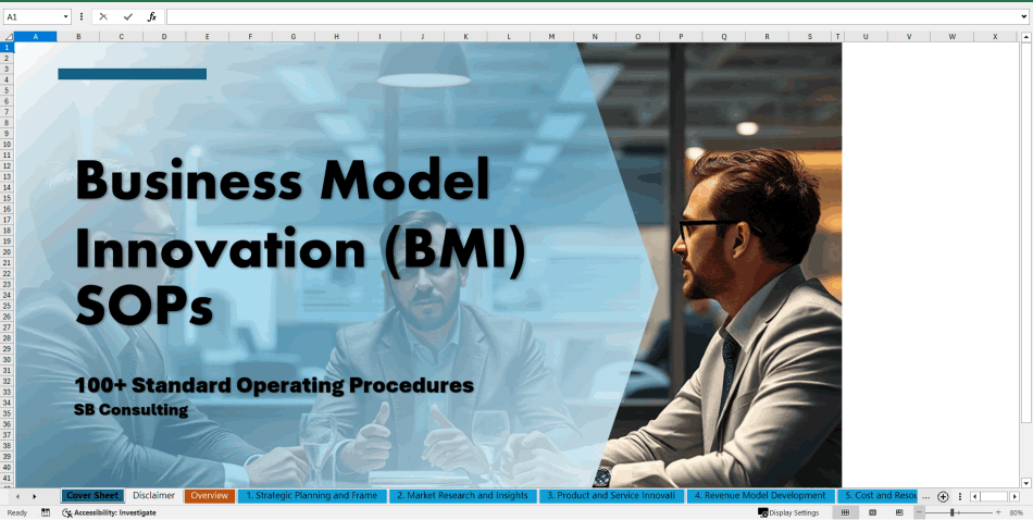 100+ Business Model Innovation (BMI) SOPs (Excel template (XLSX)) Preview Image