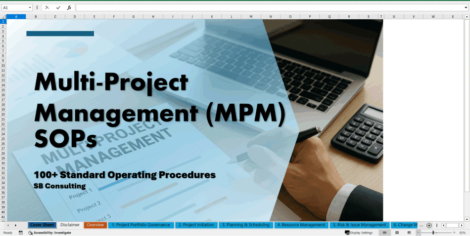 100+ Multi-Project Management (MPM) SOPs (Excel template (XLSX)) Preview Image