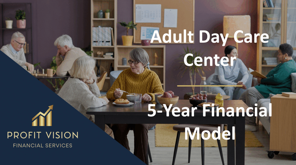 Adult Day Care Center – 5 Year Financial Model (Excel template (XLSX)) Preview Image