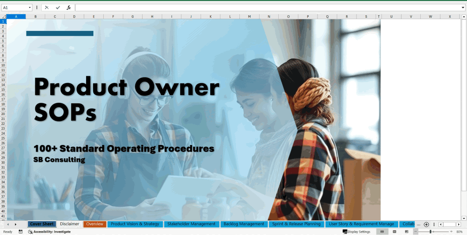 100+ Product Owner SOPs (Excel template (XLSX)) Preview Image