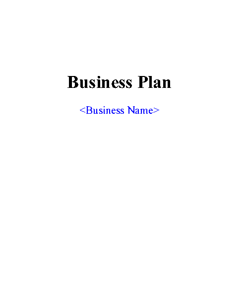Online Business Plan (22-page Word document) Preview Image