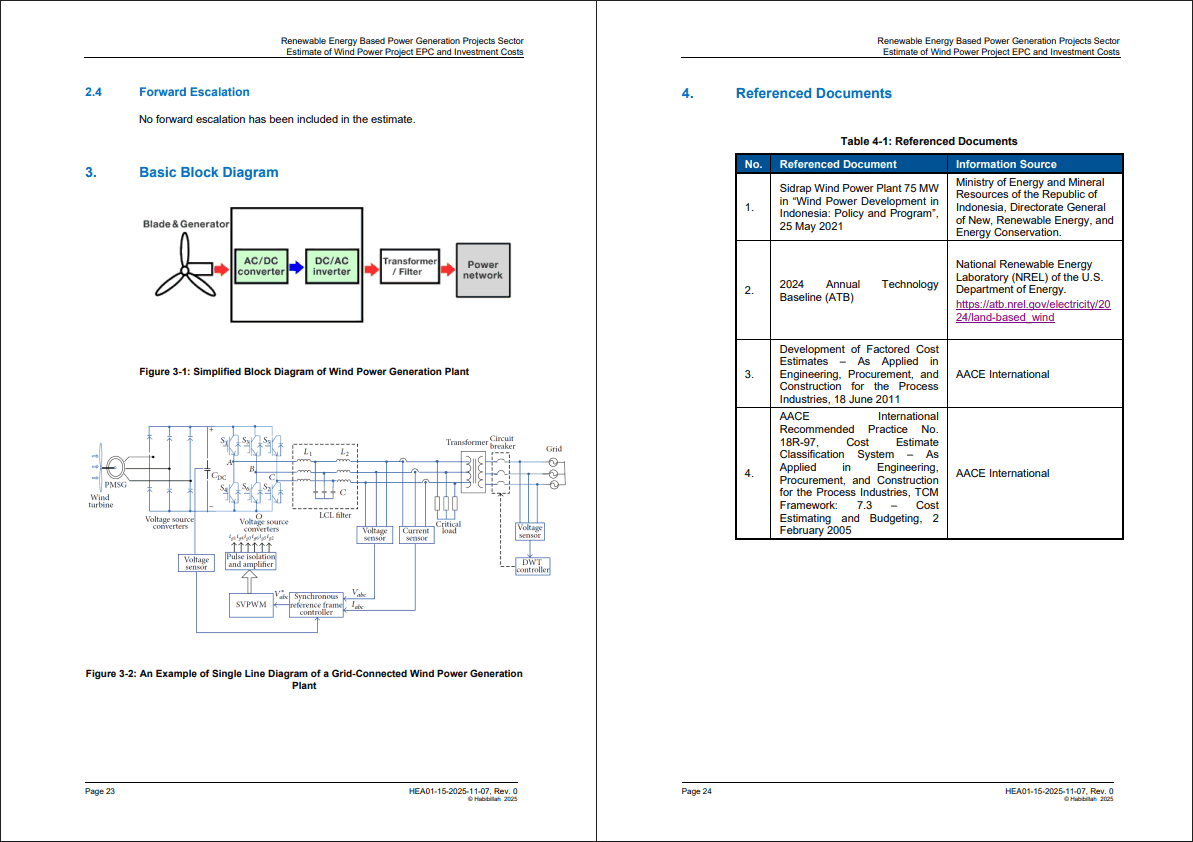 Estimates of Wind Power Project EPC and Investment Costs (26-page PDF document) Preview Image
