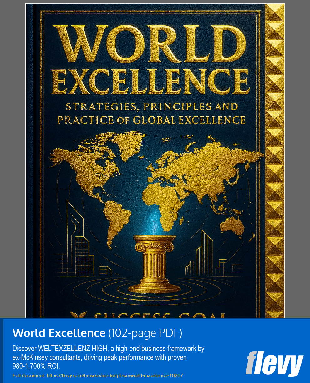 World Excellence (102-page PDF document) Preview Image
