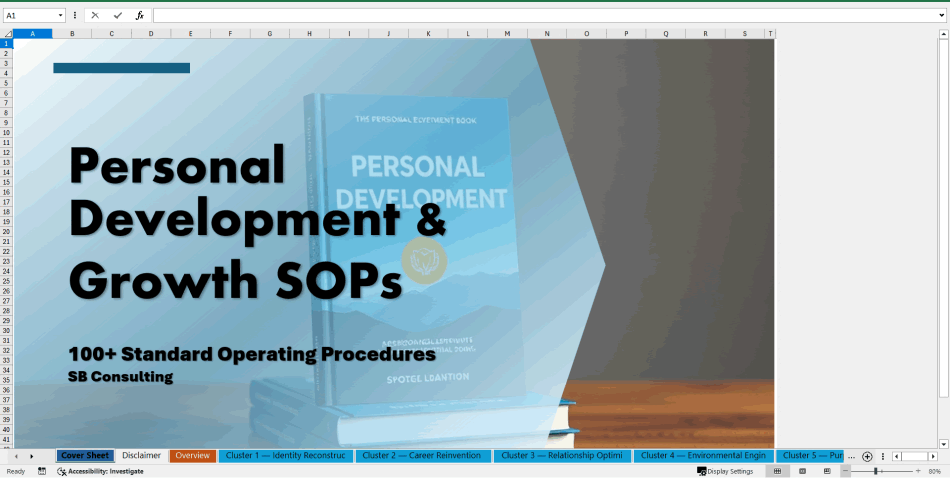 100+ Personal Development & Growth SOPs (Excel template (XLSX)) Preview Image