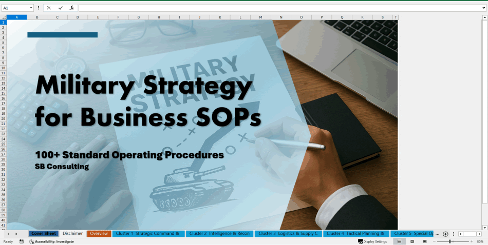 100+ Military Strategy for Business SOPs (Excel template (XLSX)) Preview Image