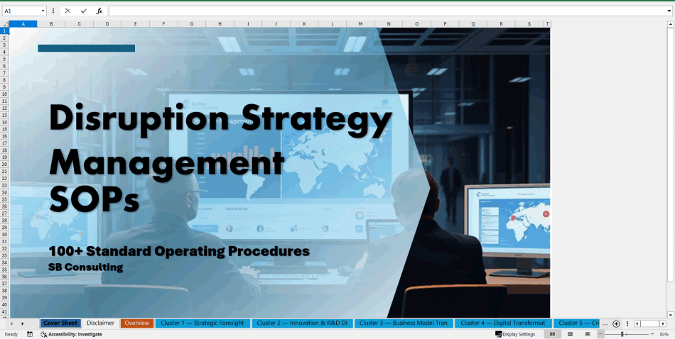 100+ Disruption Strategy Management SOPs (Excel template (XLSX)) Preview Image