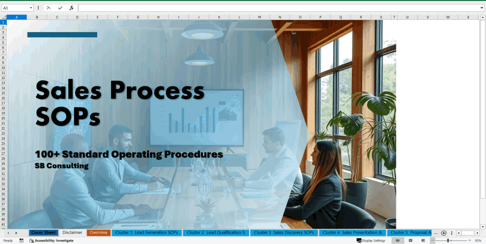 100+ Sales Process SOPs (Excel template (XLSX)) Preview Image