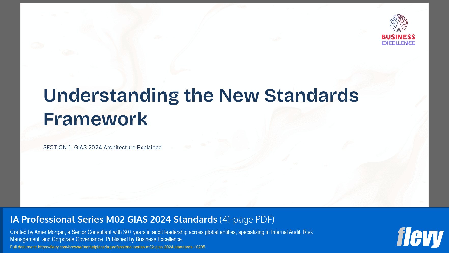 IA Professional Series M02 GIAS 2024 Standards (41-page PDF document) Preview Image