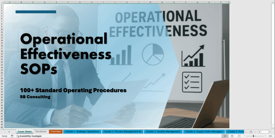 100+ Operational Effectiveness SOPs (Excel template (XLSX)) Preview Image