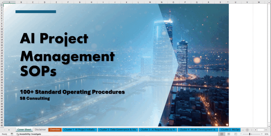 100+ AI Project Management SOPs (Excel template (XLSX)) Preview Image