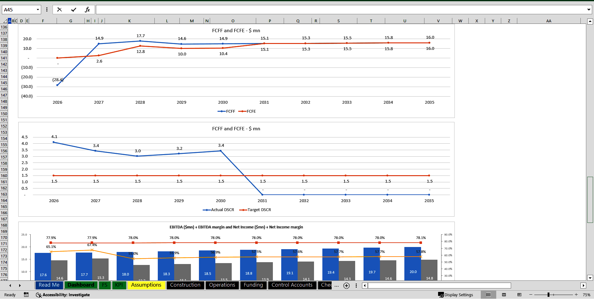Data Center Setup & Ops Model with Information Memorandum (Excel template (XLSB)) Preview Image