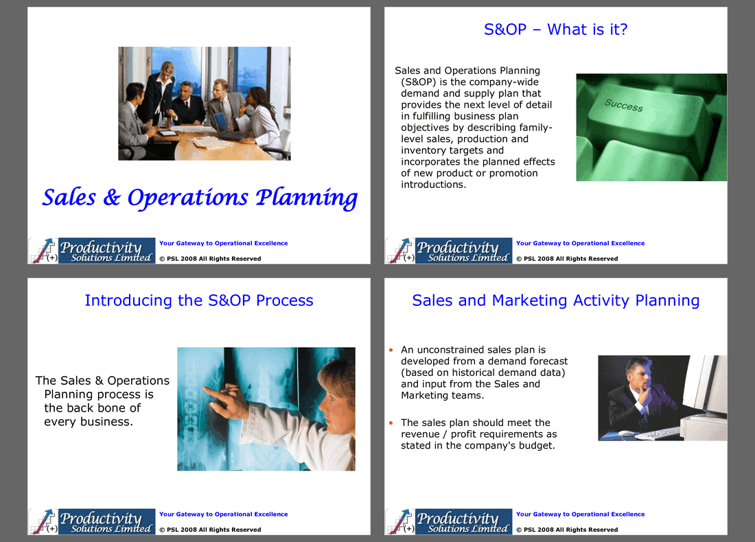 Sales & Operations Planning Presentation