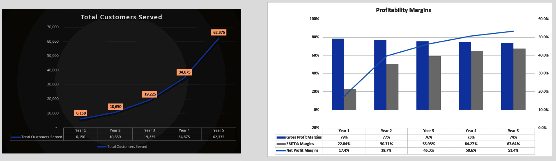Boutique Gym Financial Model (Excel template (XLSX)) Preview Image