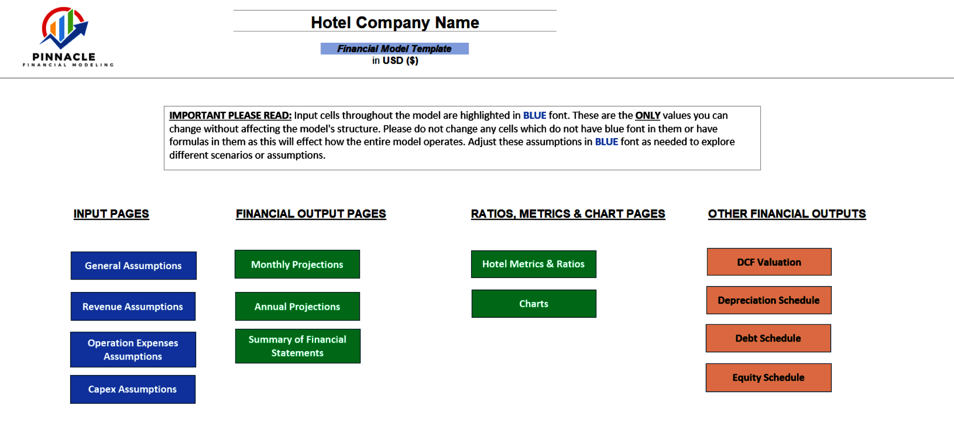 Mobile App Financial Model (Excel template (XLSX)) Preview Image