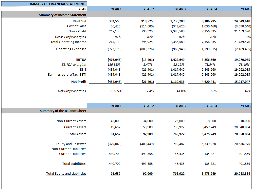 Pre-Seed SaaS Financial Model (Excel template (XLSX)) Preview Image