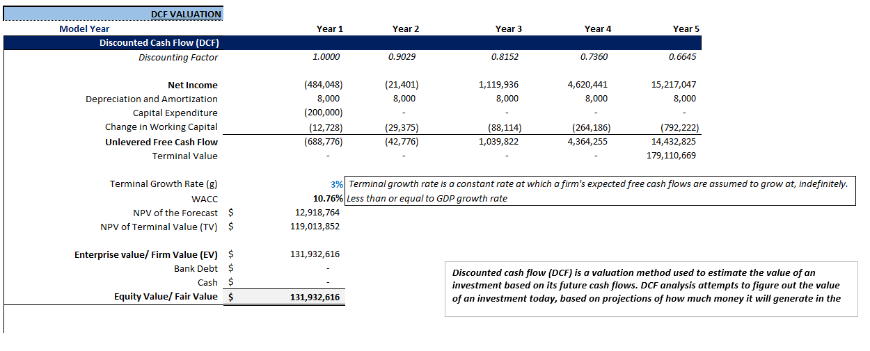 Pre-Seed SaaS Financial Model (Excel template (XLSX)) Preview Image