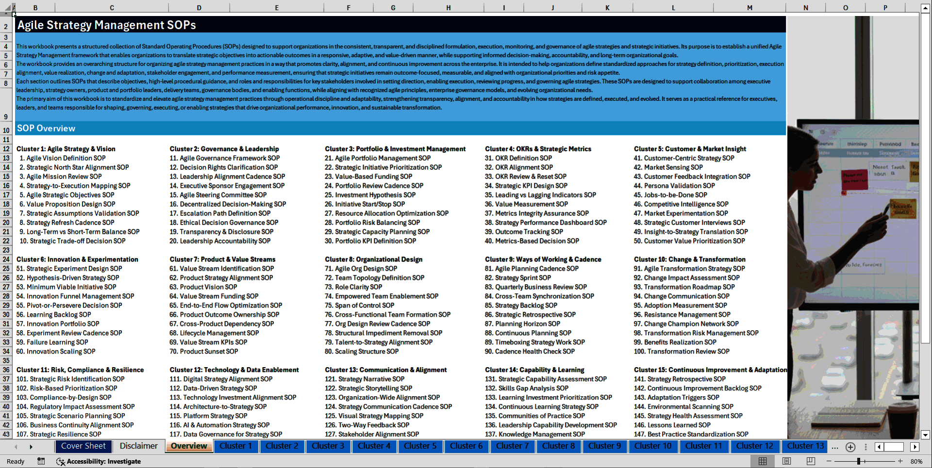 100+ Agile Strategy Management SOPs (Excel template (XLSX)) Preview Image