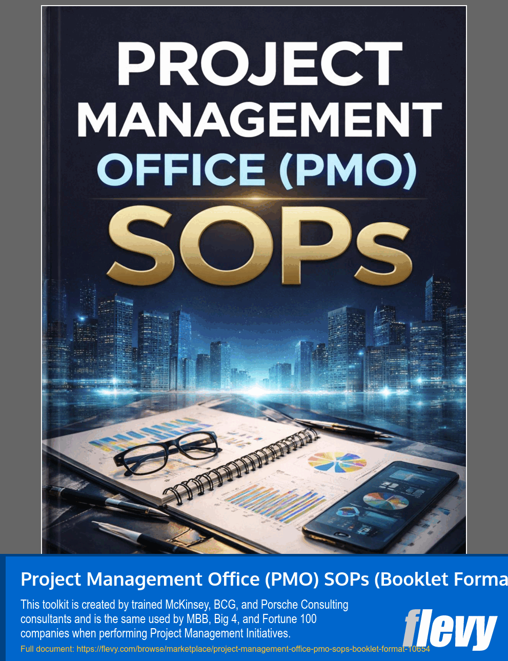Project Management Office (PMO) SOPs (Booklet Format) (42-page Word document) Preview Image