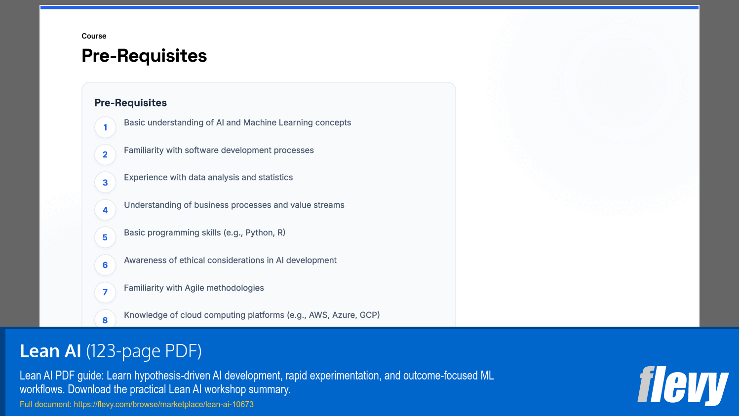 Lean AI (123-page PDF document) Preview Image