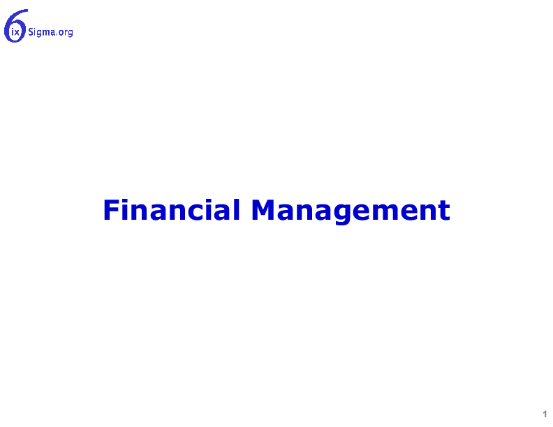 008_Financial Management (19-slide PPT PowerPoint presentation (PPTX)) Preview Image